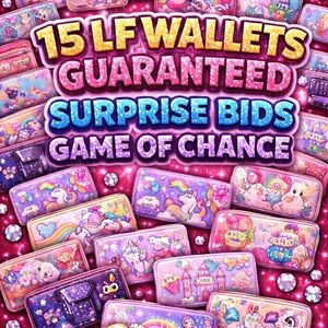 15 LF WALLETS GUARANTEED(PEEK A PICK)SURPRISE BIDS